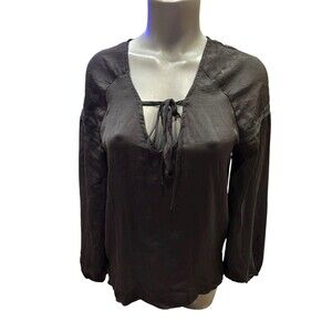 Lucca designer new black top xs